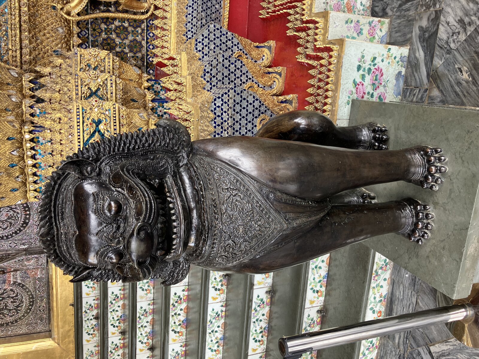 Grand palace statue