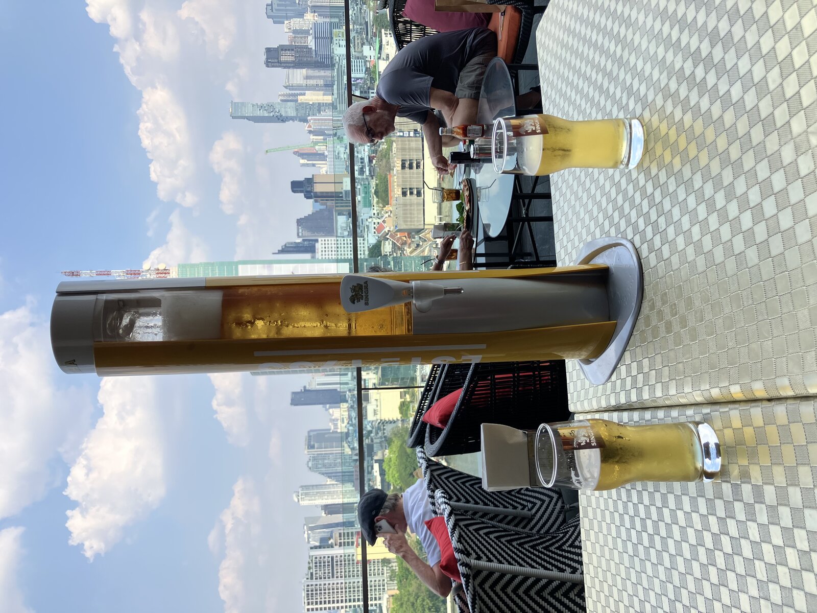 Iconsiam rooftop restaurant