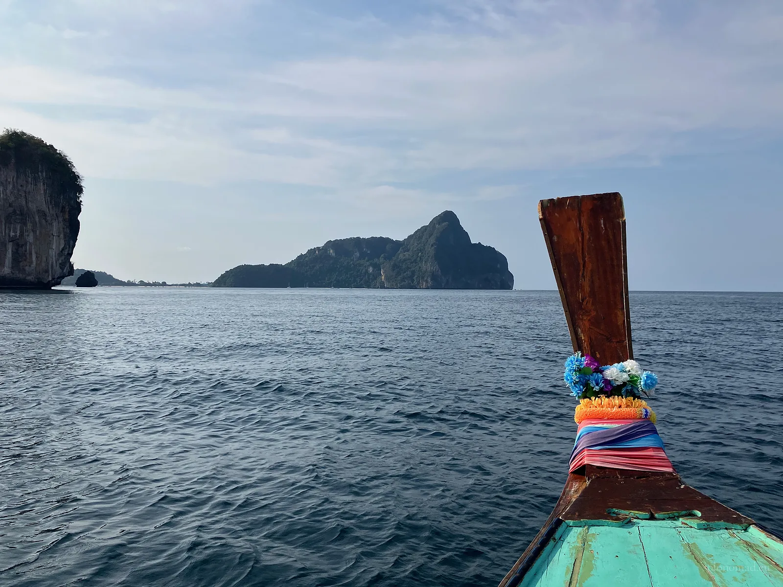View from the longtail boat